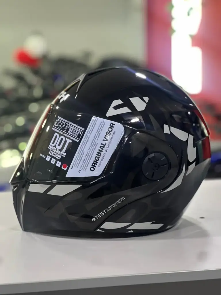 CASCO ABATIBLE ICH 3110 FREAK NEGRO GRIS O BRILLO XL