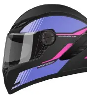 [205207] CASCO INTEGRAL ICH 501_SP SLASA NEGRO FUCSIA MATE M